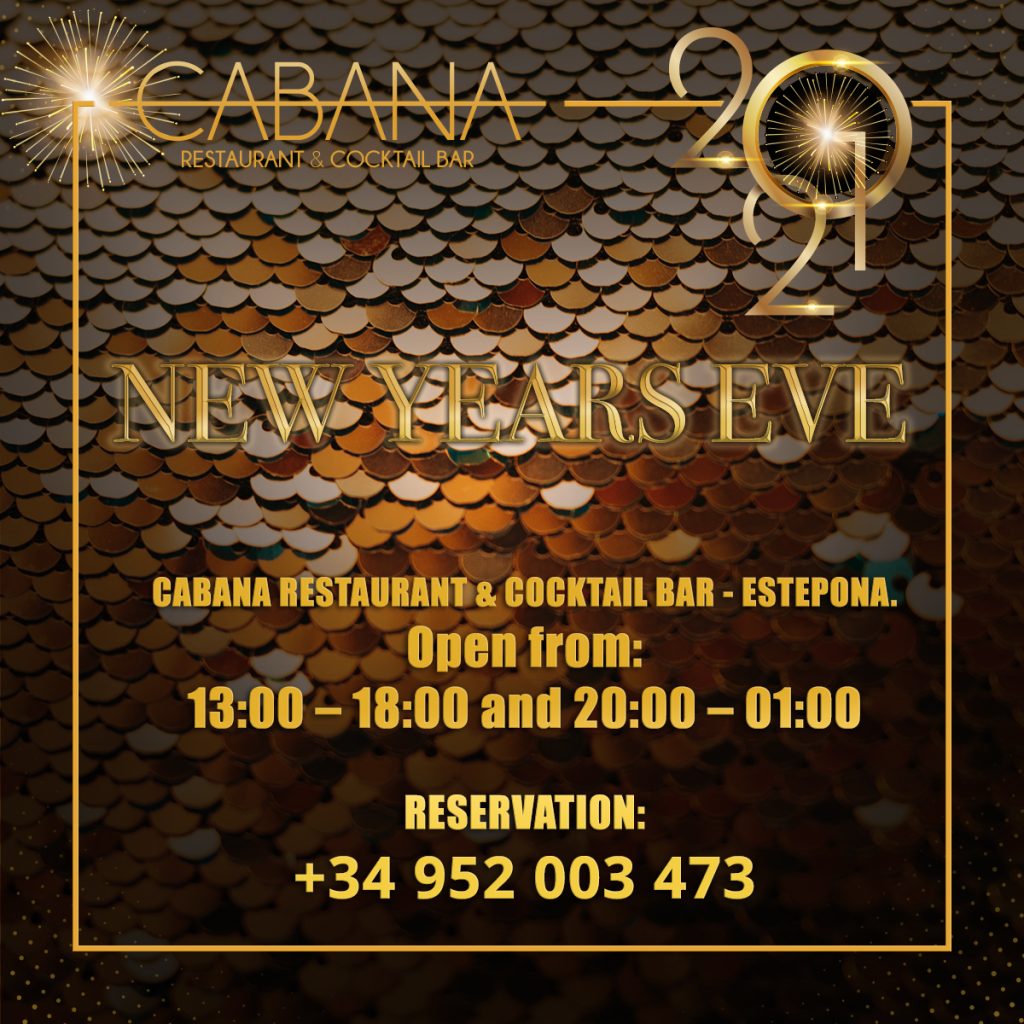  New Year’s Eve at CABANA RESTAURANT